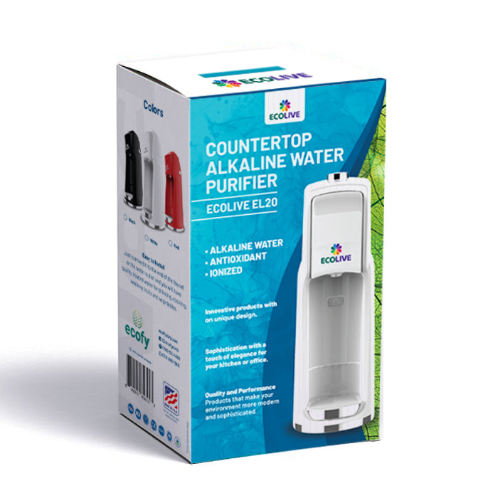 Ecolive Water Purifier EL20 -  Natural Water - White