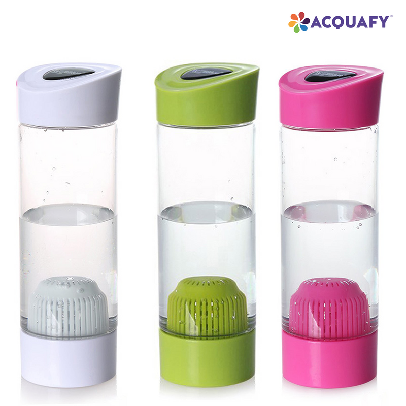Acquafy - Alkaline Water Bottle 550ml - Pink