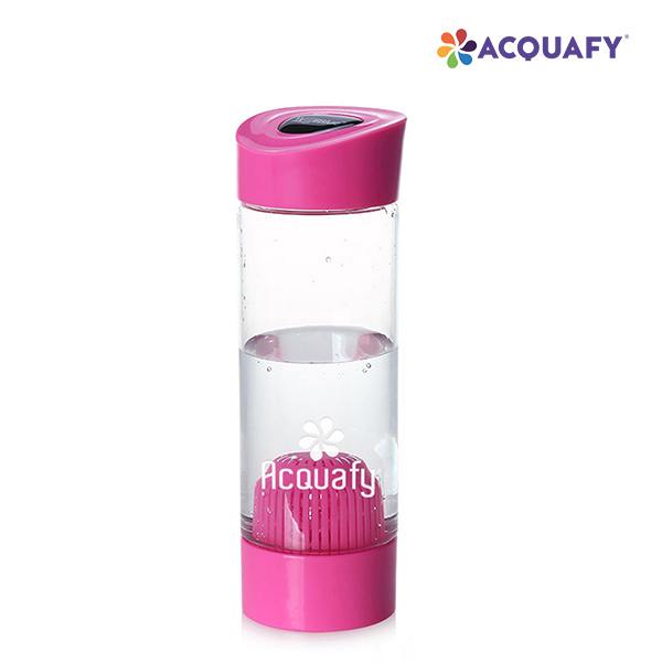Acquafy - Alkaline Water Bottle 550ml - Pink