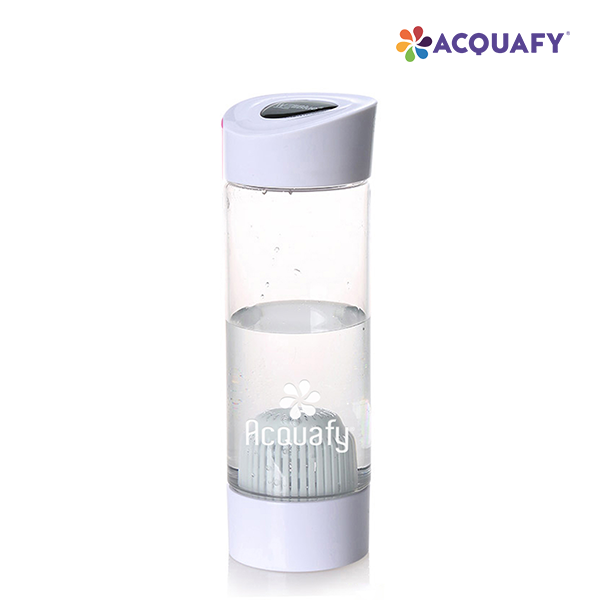 Acquafy - Alkaline Water Bottle 550ml - White