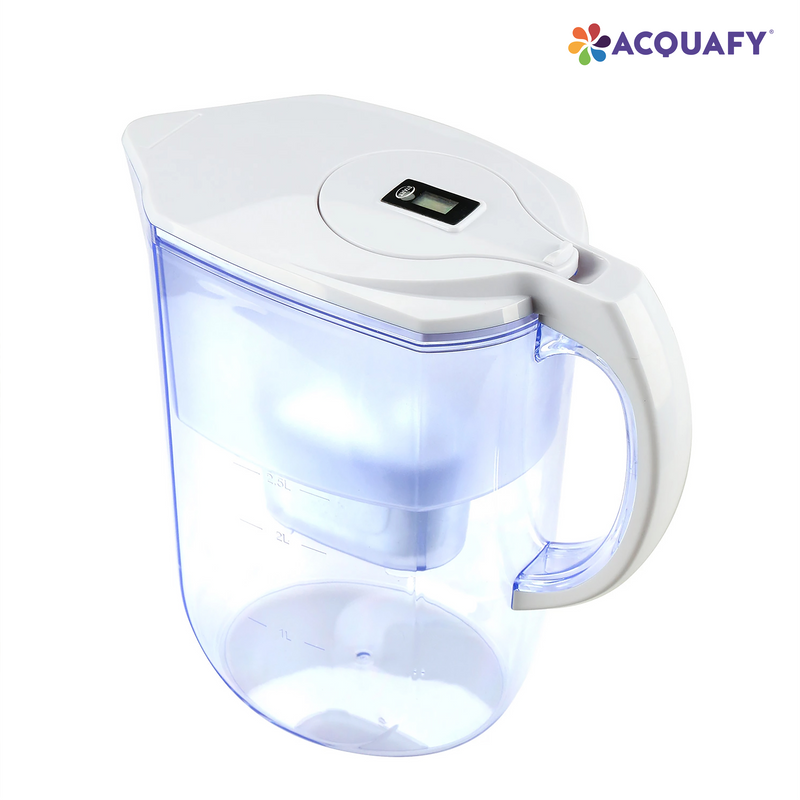 Acquafy - Portable Alkaline Water Pitcher 3.8L - White