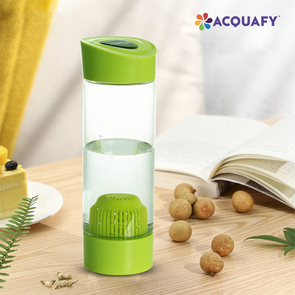 Acquafy - Alkaline Water Bottle 550ml - Green